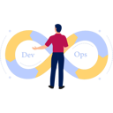 پیش‌نمایش فایل guy-is-looking-at-devops-infinity-sign-11131717 از پک دووپس (توسعه و عملیات)