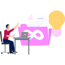 پیش‌نمایش فایل man-is-creating-new-ideas-from-devops-folder-11131716 از پک دووپس (توسعه و عملیات)