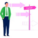 پیش‌نمایش فایل boy-is-looking-at-career-sign-board-11221624 از پک خستگی تصمیم‌گیری