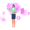 پیش‌نمایش فایل girl-is-pointing-to-mail-document-11221631 از پک خستگی تصمیم‌گیری