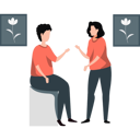 پیش‌نمایش فایل boy-and-girl-talking-about-home-exercise-11260009 از پک طراحی آزاد هندی