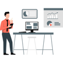 پیش‌نمایش فایل businessman-working-on-monitor-11260122 از پک طراحی آزاد هندی