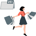 پیش‌نمایش فایل girl-happy-after-shopping-at-50-percentage-off-11259988 از پک طراحی آزاد هندی
