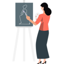 پیش‌نمایش فایل girl-making-painting-on-canvas-11259996 از پک طراحی آزاد هندی
