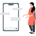 پیش‌نمایش فایل girl-watching-chat-on-mobile-11260086 از پک طراحی آزاد هندی