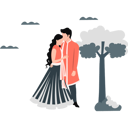 پیش‌نمایش فایل indian-couple-posing-lovingly-outdoors-11260095 از پک طراحی آزاد هندی
