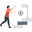 پیش‌نمایش فایل man-going-to-achieve-goal-of-success-11260127 از پک طراحی آزاد هندی