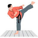 پیش‌نمایش فایل man-practicing-judo-karate-11260107 از پک طراحی آزاد هندی
