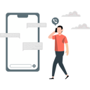 پیش‌نمایش فایل man-talking-on-phone-11260116 از پک طراحی آزاد هندی