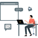 پیش‌نمایش فایل man-working-on-laptop-11260118 از پک طراحی آزاد هندی