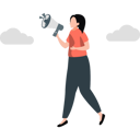 پیش‌نمایش فایل woman-announcing-through-megaphone-11259990 از پک طراحی آزاد هندی