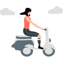 پیش‌نمایش فایل woman-riding-scooter-11260020 از پک طراحی آزاد هندی