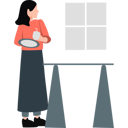 پیش‌نمایش فایل woman-standing-while-holding-cup-11259981 از پک طراحی آزاد هندی