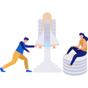 پیش‌نمایش فایل boy-and-girl-working-on-business-startup-11171898 از پک استارتاپ