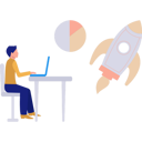 پیش‌نمایش فایل boy-using-laptop-for-startup-business-11171750 از پک استارتاپ