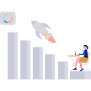 پیش‌نمایش فایل girl-working-on-laptop-while-doing-startup-analysis-11171763 از پک استارتاپ