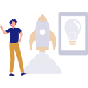 پیش‌نمایش فایل man-standing-next-to-startup-rocket-11171862 از پک استارتاپ