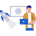 پیش‌نمایش فایل man-working-on-business-startup-setting-11171866 از پک استارتاپ