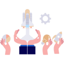 پیش‌نمایش فایل startup-rocket-means-starting-new-business-11171863 از پک استارتاپ