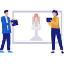 پیش‌نمایش فایل woman-and-man-talking-about-space-rocket-business-11171744 از پک استارتاپ