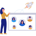 پیش‌نمایش فایل woman-talking-to-group-online-for-startup-11171861 از پک استارتاپ