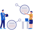 پیش‌نمایش فایل business-people-are-talking-about-bars-of-business-11150329 از پک اینفوگرافیک