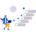 پیش‌نمایش فایل businesswoman-analyzes-growth-graph-11150318 از پک اینفوگرافیک