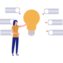 پیش‌نمایش فایل businesswoman-works-on-creative-ideas-11150313 از پک اینفوگرافیک