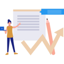 پیش‌نمایش فایل businesswoman-works-on-web-data-11150314 از پک اینفوگرافیک