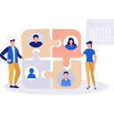 پیش‌نمایش فایل business-people-are-trying-to-bring-new-employees-together-11150237 از پک منابع انسانی