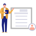پیش‌نمایش فایل businessman-views-employees-biodata-11150254 از پک منابع انسانی