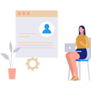 پیش‌نمایش فایل businesswoman-analyzes-employees-biodata-11150182 از پک منابع انسانی