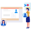 پیش‌نمایش فایل businesswoman-offers-new-job-to-employee-11150199 از پک منابع انسانی