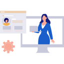 پیش‌نمایش فایل businesswoman-takes-online-interview-11150190 از پک منابع انسانی