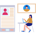 پیش‌نمایش فایل girl-is-working-on-business-profile-11150203 از پک منابع انسانی