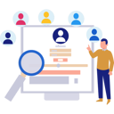 پیش‌نمایش فایل guy-is-looking-for-people-online-11150193 از پک منابع انسانی