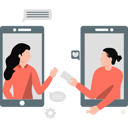 پیش‌نمایش فایل couple-are-talking-online-11236902 از پک دوستانگی
