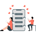 پیش‌نمایش فایل couple-are-using-mobile-phones-11236981 از پک دوستانگی