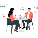 پیش‌نمایش فایل couple-is-having-dinner-at-restaurant-11236986 از پک دوستانگی