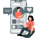 پیش‌نمایش فایل couples-are-messaging-online-11236906 از پک دوستانگی