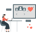 پیش‌نمایش فایل girl-is-doing-online-dating-on-laptop-11236932 از پک دوستانگی