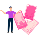 پیش‌نمایش فایل boy-is-showing-casino-cards-11155963 از پک بازی ورق