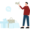 پیش‌نمایش فایل boy-is-advertising-sales-at-a-shopping-mall-11155708 از پک تبلیغات