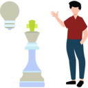 پیش‌نمایش فایل boy-is-pointing-at-the-chess-piece-11155643 از پک تبلیغات