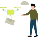 پیش‌نمایش فایل boy-is-pointing-at-the-drone-email-11155654 از پک تبلیغات