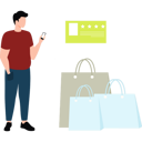 پیش‌نمایش فایل boy-is-using-mobile-phone-for-online-shopping-11155668 از پک تبلیغات