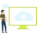 پیش‌نمایش فایل boy-is-watching-cloud-video-on-monitor-11155621 از پک تبلیغات
