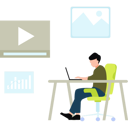 پیش‌نمایش فایل boy-works-on-business-video-11155641 از پک تبلیغات