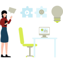 پیش‌نمایش فایل girl-is-doing-video-marketing-11155665 از پک تبلیغات
