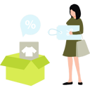 پیش‌نمایش فایل girl-is-getting-discount-on-shopping-11155705 از پک تبلیغات
